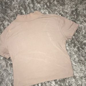 Mock neck top